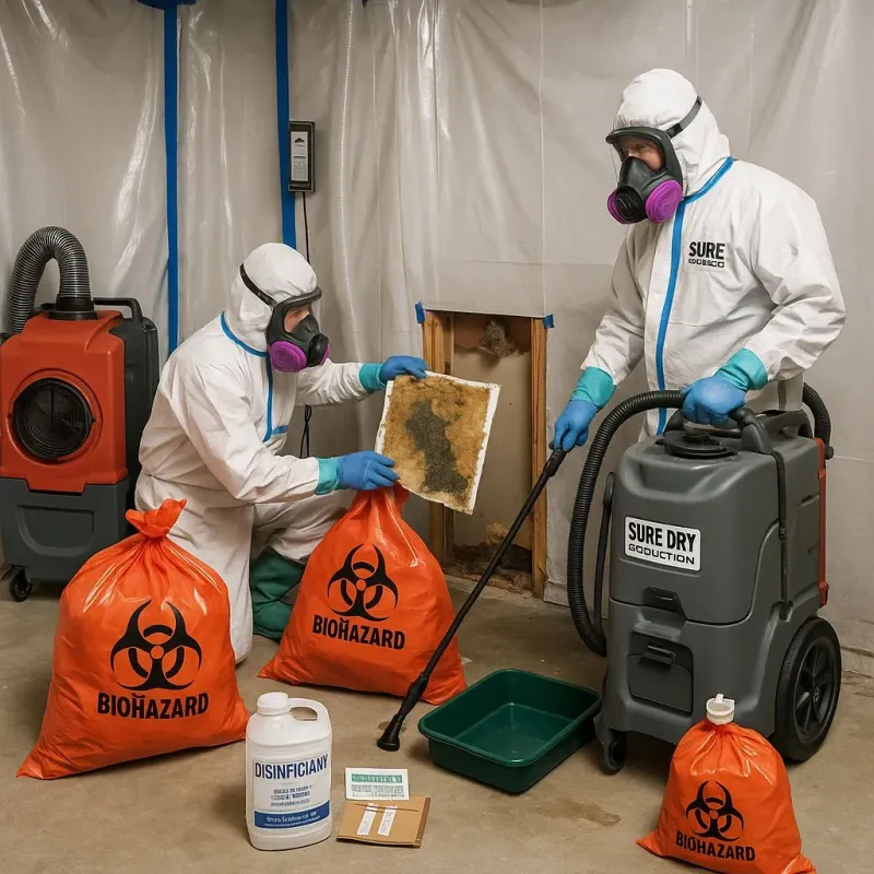 Contaminated Water Handling Protocols process in Benicia, CA