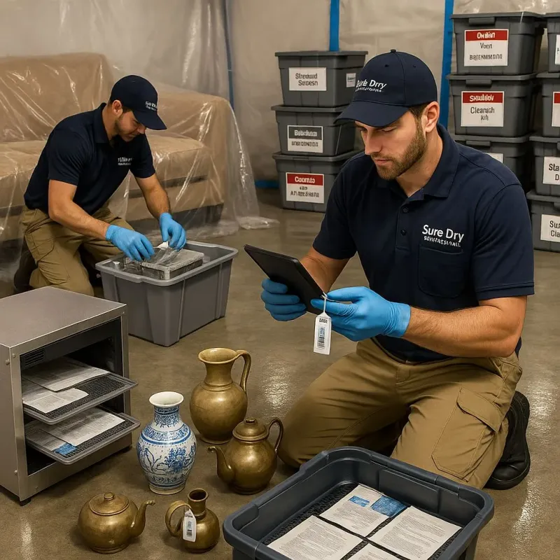 Content Protection and Restoration process in Benicia, CA