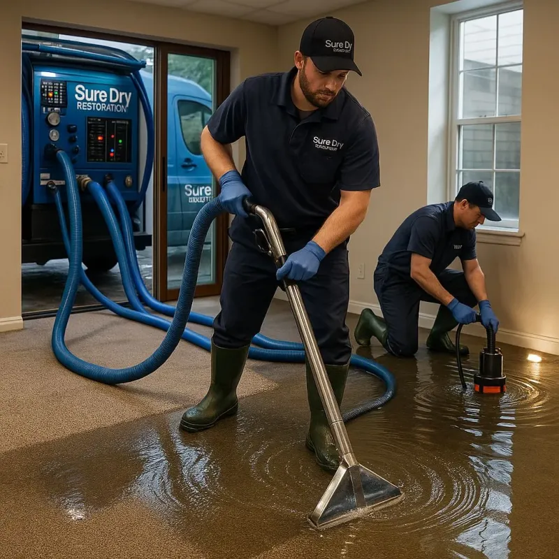 Water Extraction and Removal process in Benicia, CA